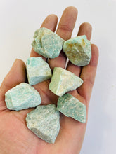 Load image into Gallery viewer, 1 x Raw Amazonite Natural Crystal RW14
