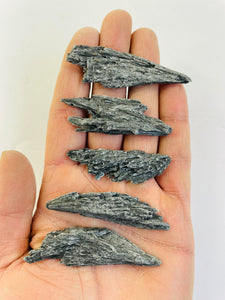 1 x Black Kyanite Natural Crystal RW17