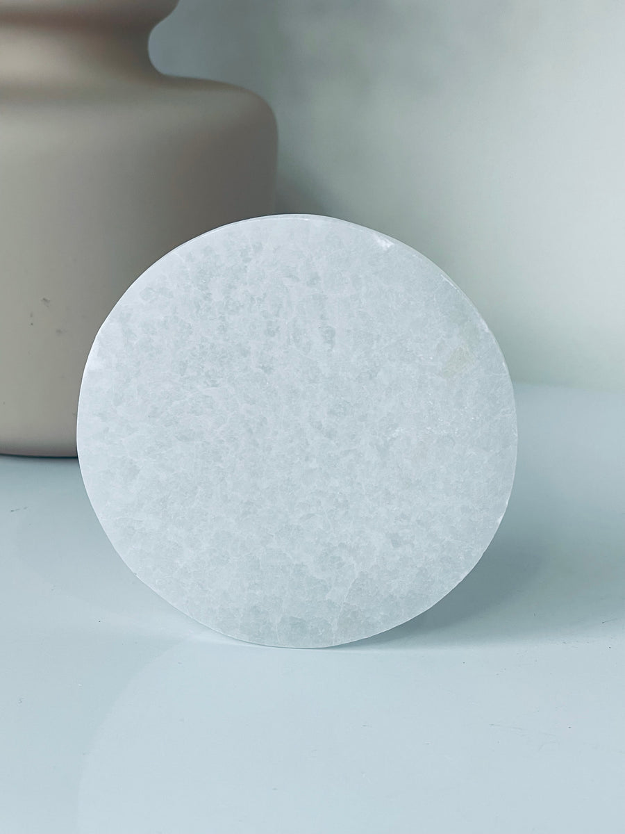 Selenite Charging Crystal Plate/Display Stand (10cm) SN038 x 1 ...