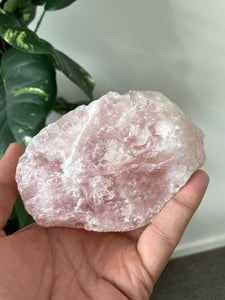Rose Quartz Raw Crystal  RQ037