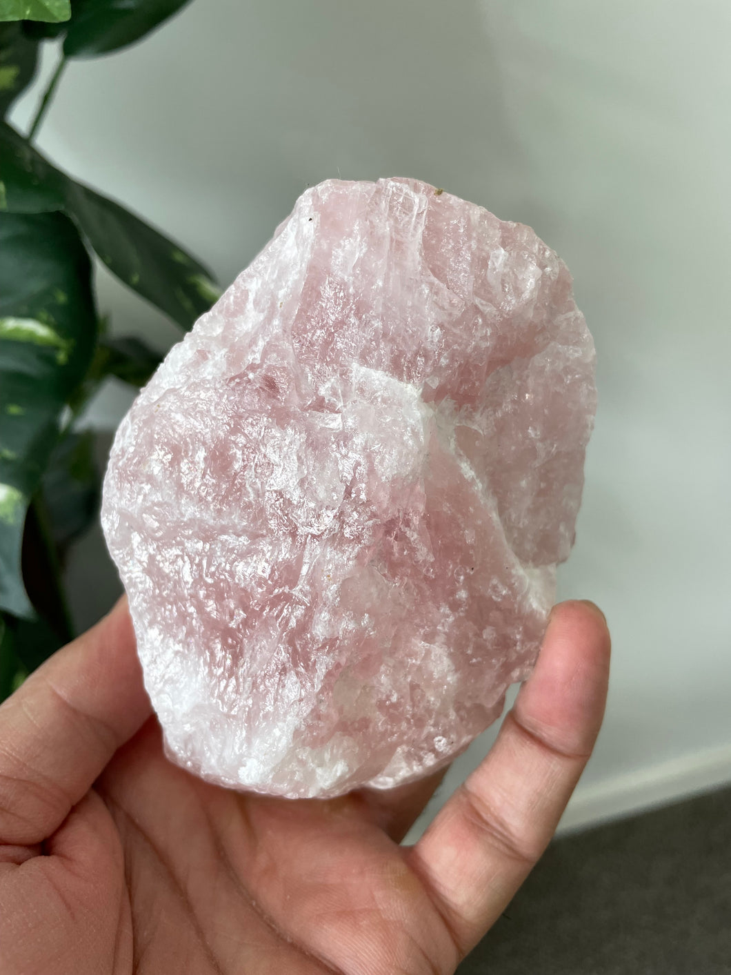 Rose Quartz Raw Crystal  RQ037