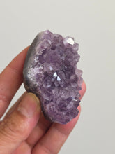 Load image into Gallery viewer, Amethyst Crystal Cluster | Raw Natural Stone from India A523
