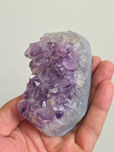 Load image into Gallery viewer, Amethyst Crystal Cluster | Raw Natural Stone from India A527
