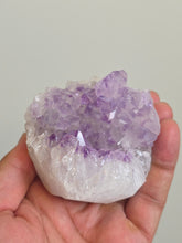 Load image into Gallery viewer, Amethyst Crystal Cluster | Raw Natural Stone from India A518
