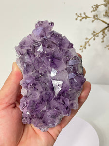 Amethyst Natural Crystal Cluster A470