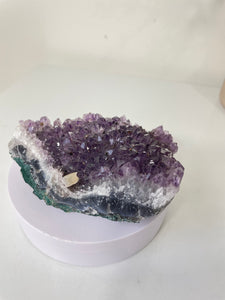 Amethyst Natural Crystal Cluster A466