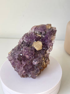 Amethyst Natural Crystal Cluster A449