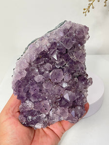 Amethyst Natural Crystal Cluster A477