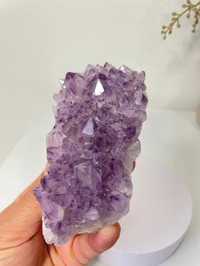 Amethyst Natural Crystal Cluster A467