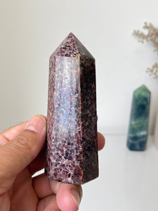Garnet Crystal Tower T263a