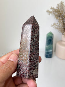 Garnet Crystal Tower T262a