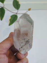 Load image into Gallery viewer, Chlorite Green Phantom Himalayan Quartz Crystal Q421a
