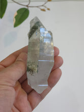 Load image into Gallery viewer, Chlorite Green Phantom Himalayan Quartz Crystal Q419a
