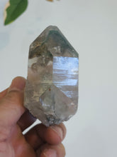 Load image into Gallery viewer, Chlorite Green Phantom Himalayan Quartz Crystal Q420a
