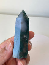 Load image into Gallery viewer, Moss Agate Tower High Grade Crystal T223a
