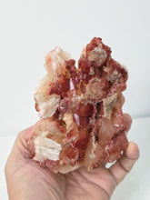 Load image into Gallery viewer, Red-Orange Stilbite Natural Crystal Cluster Rare AP777a
