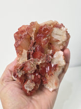 Load image into Gallery viewer, Red-Orange Stilbite Natural Crystal Cluster Rare AP777a
