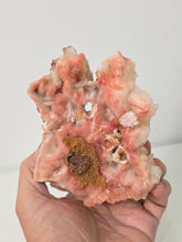 Load image into Gallery viewer, Red-Orange Stilbite Natural Crystal Cluster Rare AP777a
