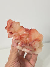 Load image into Gallery viewer, Red-Orange Stilbite Natural Crystal Cluster Rare AP778a

