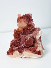 Load image into Gallery viewer, Red-Orange Stilbite Natural Crystal Cluster Rare AP776a
