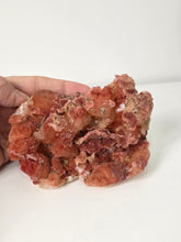 Load image into Gallery viewer, Red-Orange Stilbite Natural Crystal Cluster Rare AP779a
