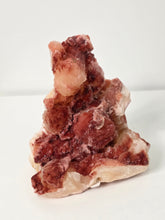 Load image into Gallery viewer, Red-Orange Stilbite Natural Crystal Cluster Rare AP776a
