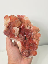 Load image into Gallery viewer, Red-Orange Stilbite Natural Crystal Cluster Rare AP781a
