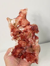 Load image into Gallery viewer, Red-Orange Stilbite Natural Crystal Cluster Rare AP783a

