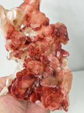 Load image into Gallery viewer, Red-Orange Stilbite Natural Crystal Cluster Rare AP783a
