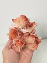 Load image into Gallery viewer, Red-Orange Stilbite Natural Crystal Cluster Rare AP785a
