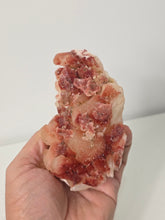 Load image into Gallery viewer, Red-Orange Stilbite Natural Crystal Cluster Rare AP786a
