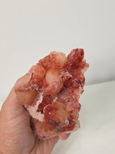 Load image into Gallery viewer, Red-Orange Stilbite Natural Crystal Cluster Rare AP787a
