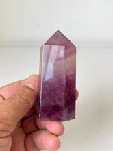 Load image into Gallery viewer, Pink Purple Fluorite Crystal Tower T254a (Copy)
