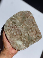 Load image into Gallery viewer, Light Green Apophyllite with Stilbite Cluster AP847

