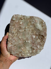 Load image into Gallery viewer, Light Green Apophyllite with Stilbite Cluster AP847
