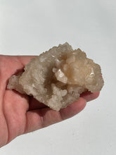 Load image into Gallery viewer, Calcite on Stilbite Natural Crystal AP307
