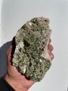 Green Apophyllite Cluster AP829