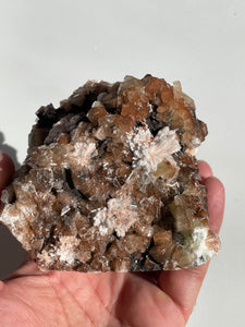 Green & Red Apophyllite Natural Cluster AP342