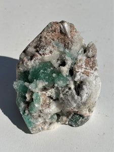 Green Apophyllite Crystal Cluster AP875