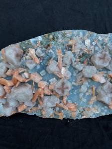 XX-Large Blue Chalcedony with Stilbite & Apophyllite Cluster (30kg) AP474