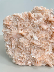 Large Orange Stilbite Natural Cluster Free Standing AP287a