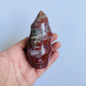 Ocean Jasper Flame Crystal OJ514
