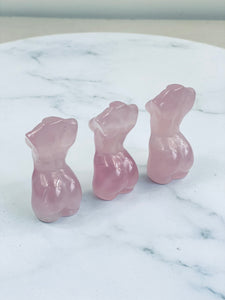 Rose Quartz Crystal Female Body S199