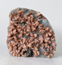 Load image into Gallery viewer, Chalcedony &amp; Stilbite Geode Free Standing AP035 - Crystal King Australia
