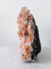 Load image into Gallery viewer, Chalcedony &amp; Stilbite Geode Free Standing AP036 - Crystal King Australia
