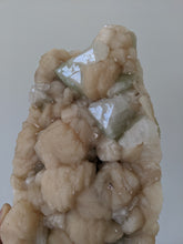 Load image into Gallery viewer, Large Green Apophyllite with Stilbite Crystal AP175
