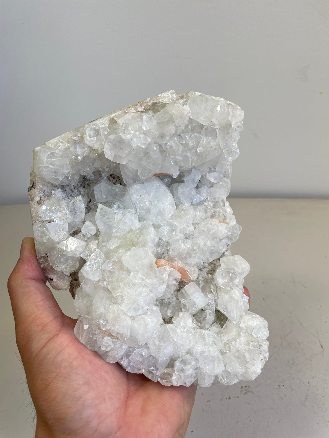 Apophyllite Natural Cluster AP417a
