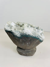 Load image into Gallery viewer, Apophyllite Geode Free Standing Crystal Cluster AP319a
