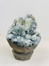 Load image into Gallery viewer, Apophyllite Geode Free Standing Crystal Cluster AP316a
