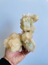 Load image into Gallery viewer, Green Apophyllite with Stilbite Crystal AP260A
